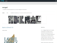 Tablet Screenshot of mrspal.org